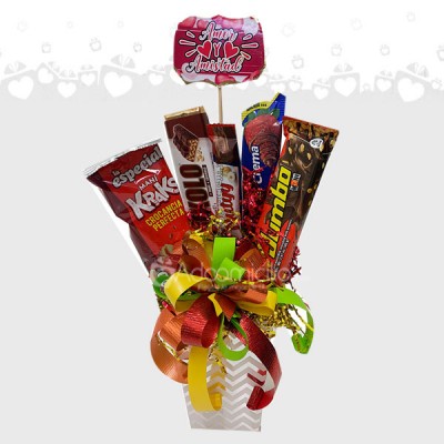 Ancheta Endulza a tu Amigo Secreto  en el dia de amor y amistad