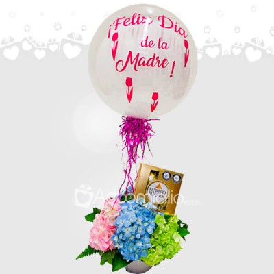 Regalo Con Flores Y Chocolates Para El Día De La Madre A Domicilio En Cali 