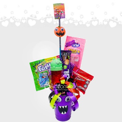 Ancheta De Halloween Con Dulces A Domicilio En Cali 