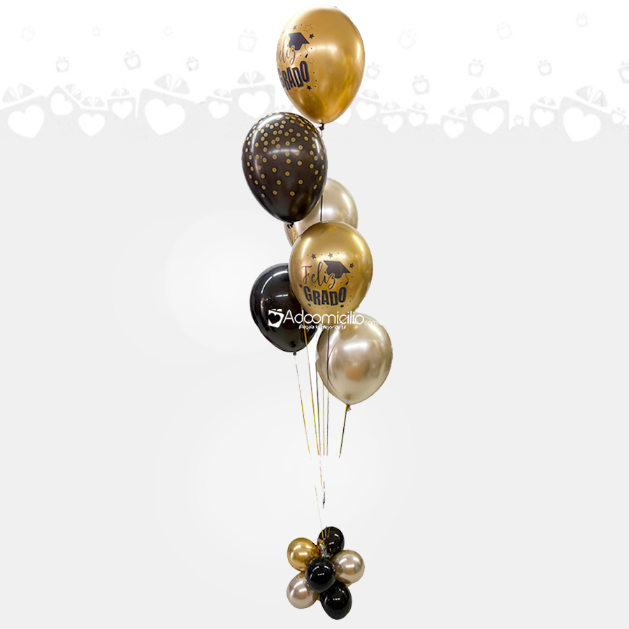 Bouquet De Globos Para Grado A Domicilio En Cali Pedido Con Un Día De Anticipación 