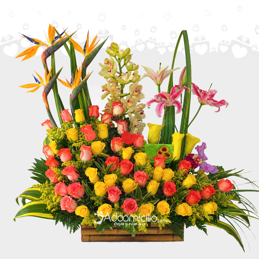Super Arreglo Floral A Domicilio En Cali 