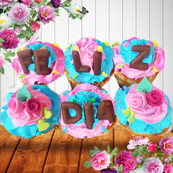 Regalos dia de la mujer Cupcakes en Medellin Feliz dia 