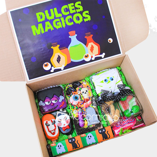 Cajita Mágica Dulzura Regalos De Halloween A Domicilio En Medellin Pedido Con Dos Días De Anticipado