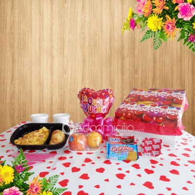 Desayunos sorpresa Cali desayuno sencillo amor Pedido con 1 dia anticipado