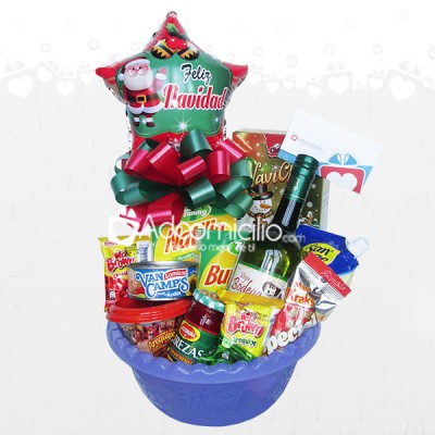 Detalles de navidad a domicilio en cali Balde navideño