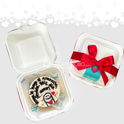 Mini Torta De Amor Y Amistad A Domicilio En Cali Pedido Con 1 Día De Anticipación 