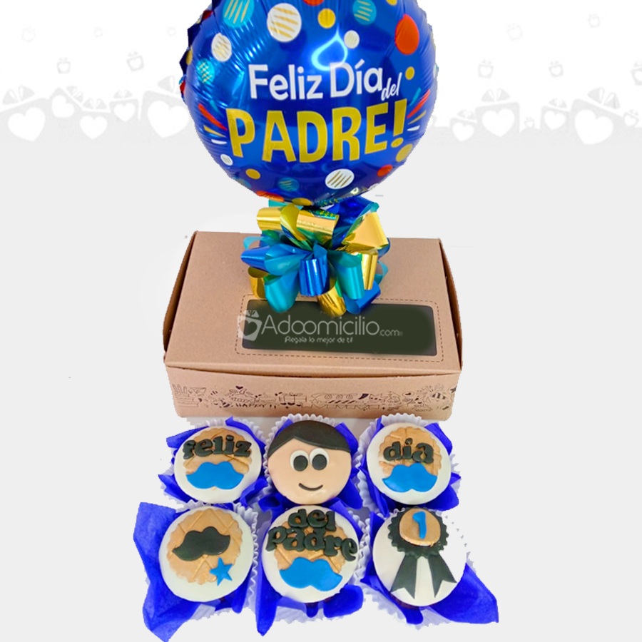 Cupcakes X6 Para El Día Del Padre A Domicilio En Popayán Pedido Con Un Día De Anticipación 