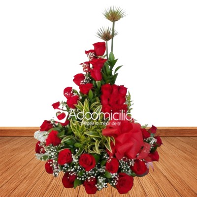 Regalos de amor y amistad a domicilio en Cali Arreglo floral x 36 rosas 