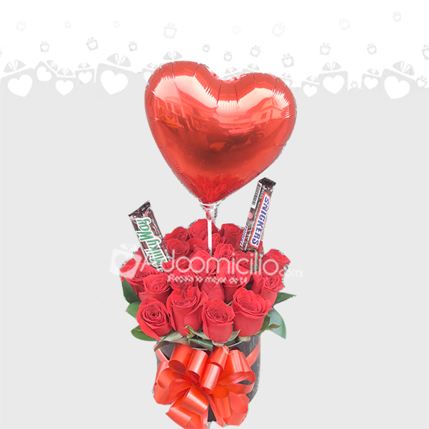 Chocolates Y Rosas Regalos De Amor Y Amistad Arreglos Florales A Domicilio En Cali