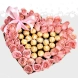 Corazón De Rosas Y Chocolates A Domicilio En Barranquilla 