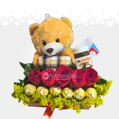 Chocolates Y Peluche Para San Valentín A Domicilio En Bogotá Pedido Con Un Día De Anticipación 