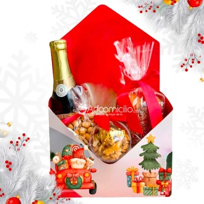 Regalo Sobre Navideño A Domicilio En Bogotá Pedido Con Un Día De Anticipación 