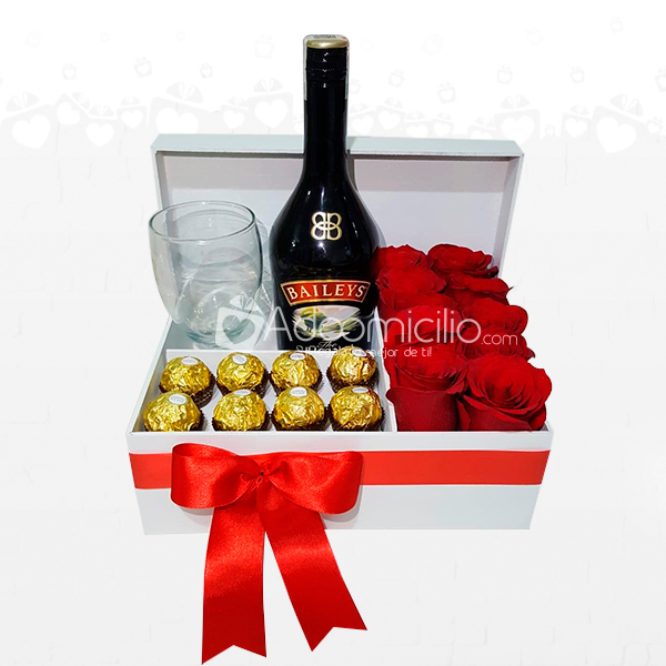 Regalo Para Enamorar Rosas, Baileys Y Chocolates A Domicilio En Popayan