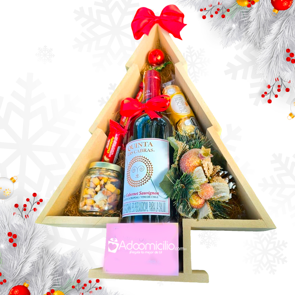 Regalo Navideño Con Vino A Domicilio En Manizales Pedido Con Un Día De Anticipación 