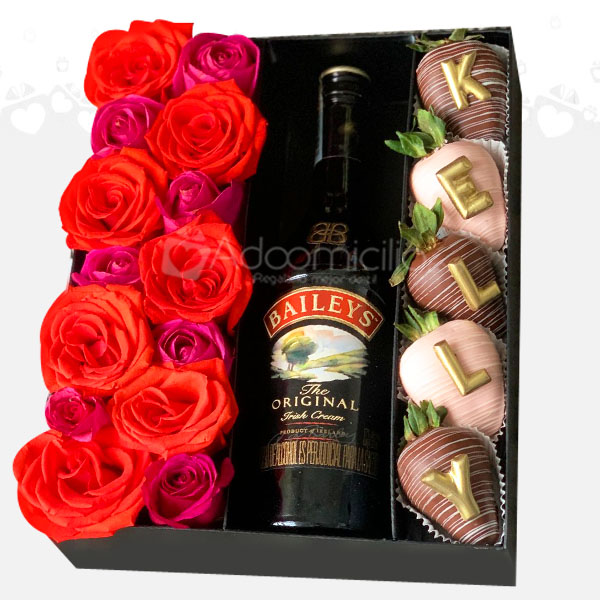 Regalo Para Mamá  Rosas y Baileys En Armenia Con 1 Día De Anticipación 