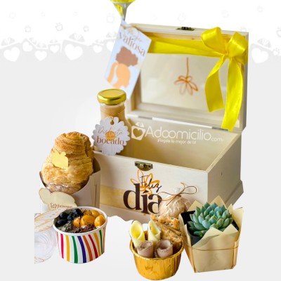 Desayuno Sorpresa Con Suculenta Para El Día De La Mujer A Domicilio En Armenia Pedido Con Un Día De Anticipacion 