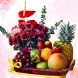 Ancheta Frutal Con Flores Para El Día De La Madre A Domicilio En Armenia Pedido Con Un Día De Anticipación 