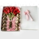 Arreglo floral con fresas achocolatadas Regalo de cumpleaños Pedido Con Un Día De Anticipación