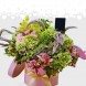 Arreglo Floral Para Mujer  Pink & green  Domicilio en Mexico