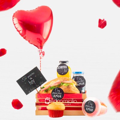 Desayuno Sorpresa Para San Valentín A Domicilio En CDMX Pedido Con Un Día De Anticipación 