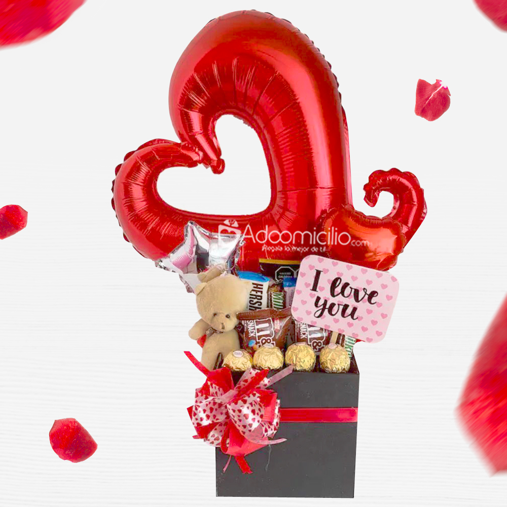 Peluche Y Chocolates Para San Valentín A Domicilio En CDMX Pedido Con Un Día De Anticipación 