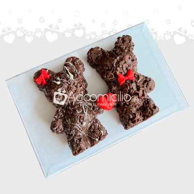 CAJITA OSITOS ENJAMBRE DE CHOCOLATE  MEXICO 