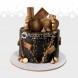 Torta Lavacake blackparty 6 a 8 porciones Sabor a chocolate