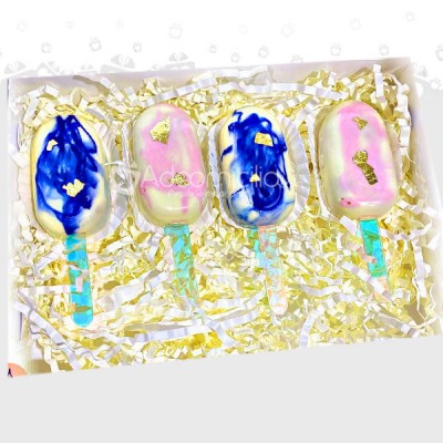 Regalo Para cumpleaños en Mexico Cakesicles x4