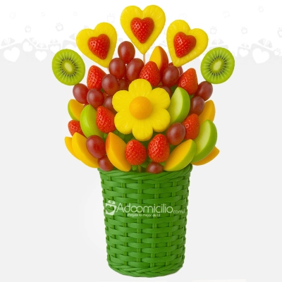 Ancheta De Frutas Para Enamorar A Domicilio En Barranquilla Pedido Con Un Día De Anticipación 