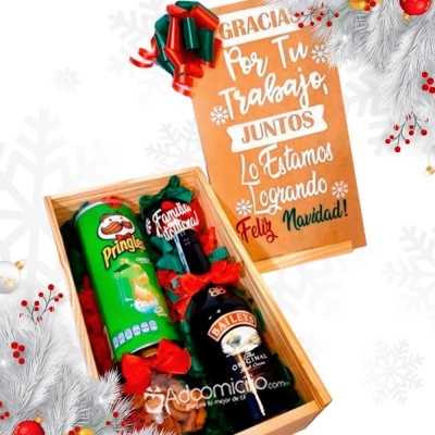 Regalo Para Navidad Con Baileys A Domicilio En Barranquilla Pedido Con Un Día De Anticipación