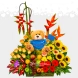 Arreglo Floral Con Peluche Y Frutas A Domicilio En Cali 